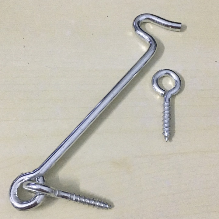 2 bộ 15cm - móc cửa, móc cửa sổ, móc gió 1t5