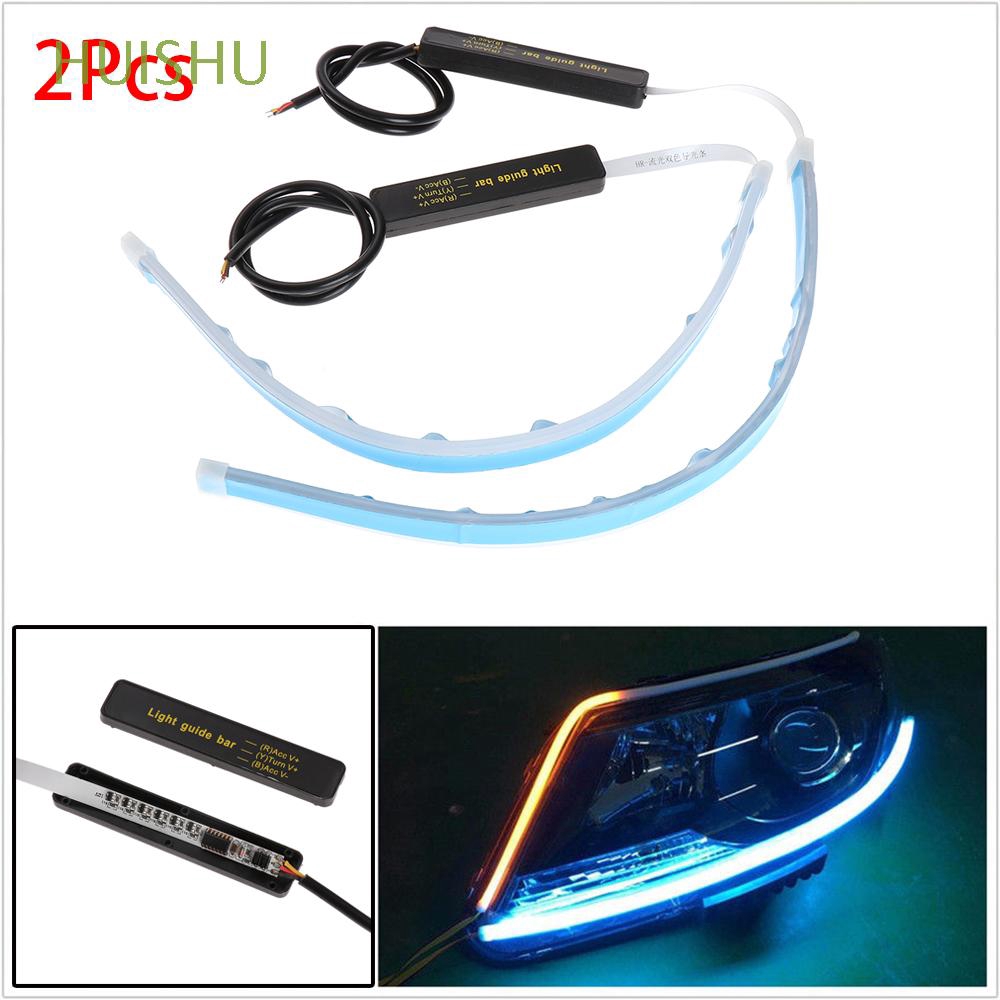Bộ 2 dải đèn led mí đèn pha ô tô dài 60cm