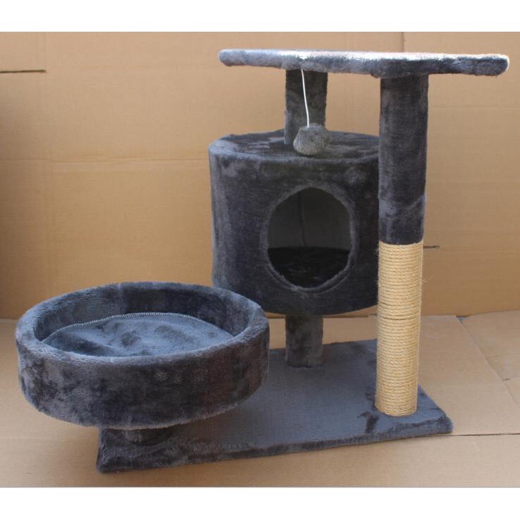 [HOÀN TIỀN 10%]Cattree, Nhà Cây, Trụ Cào Móng Cho Mèo