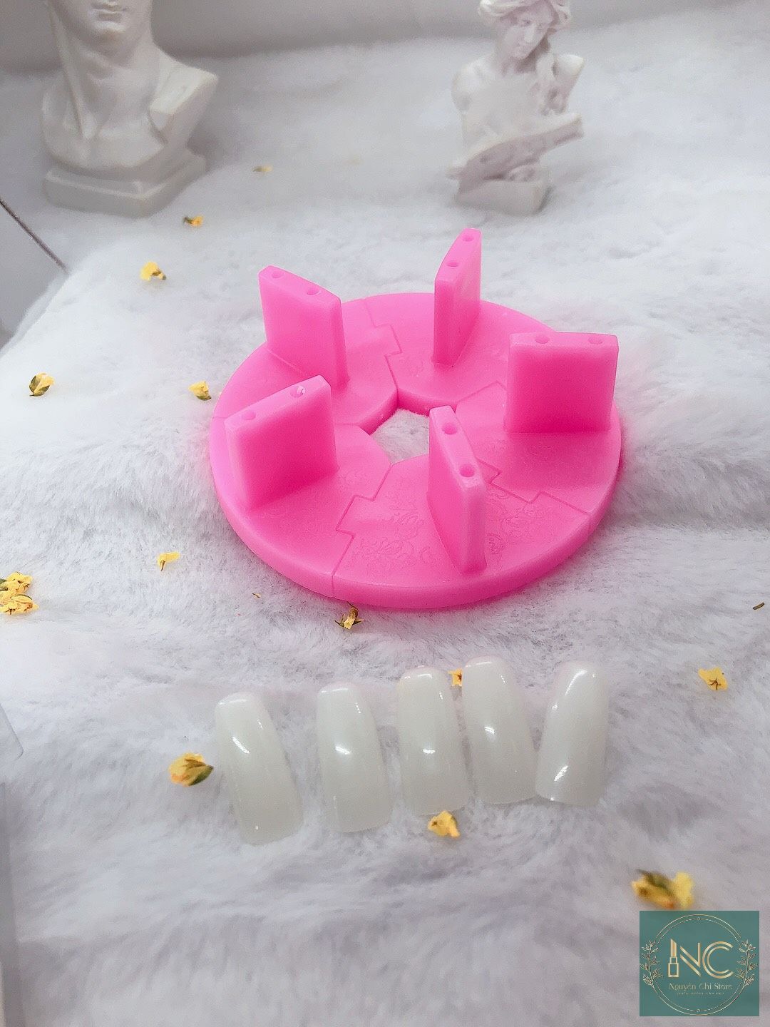Đế Tròn Gắn Móng Mẫu Tập Vẽ - Đế Móng Làm Mẫu Nail