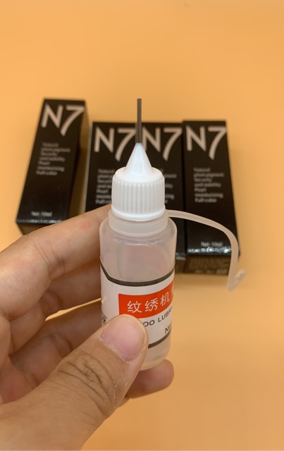 Dầu tra máy phun xăm N7