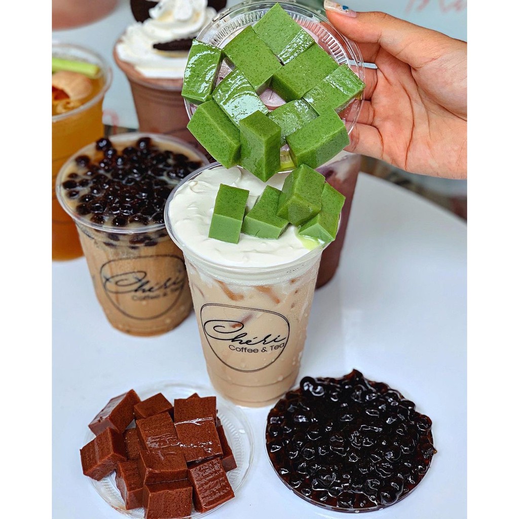 Pudding trứng socola matcha dâu siêu ngon BẾP CHÈ THÁI