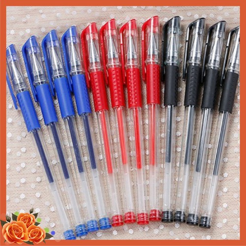 SÉT 100 BÚT BI NƯỚC ĐEN ,xanh