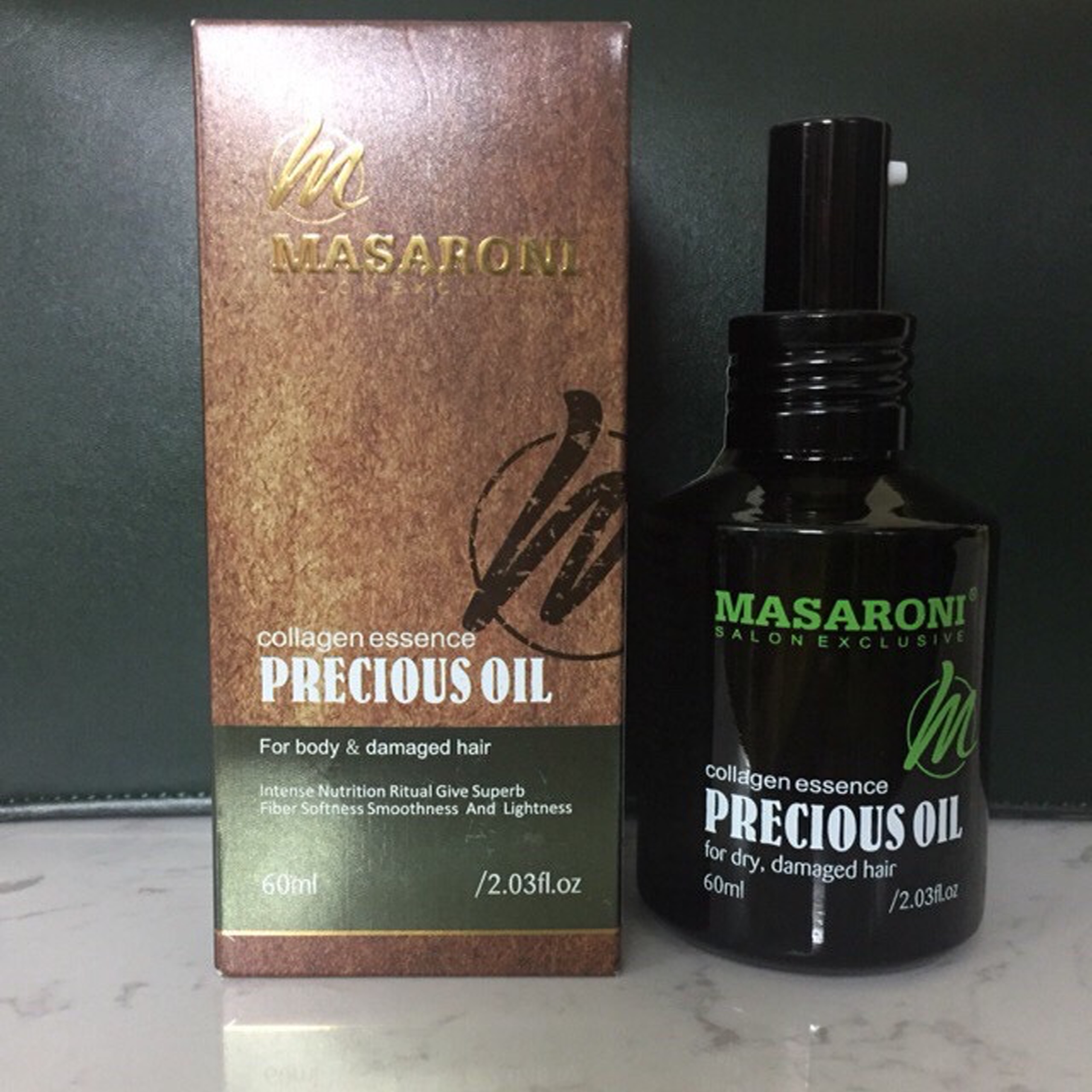 [HCM]Tinh dầu dưỡng tóc Masaroni Argan Precious Oil 60ml