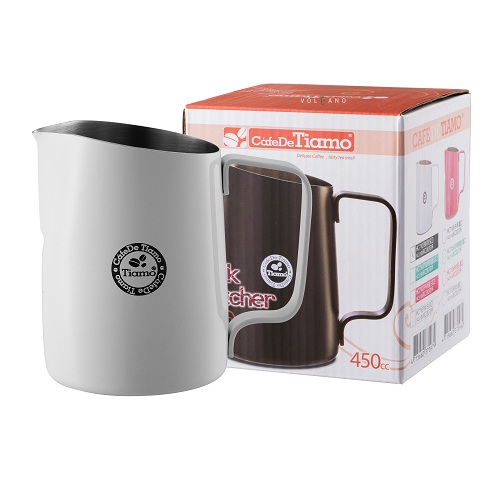 [HCM]Ca đánh sữa Tiamo mũi nhọn 450ml