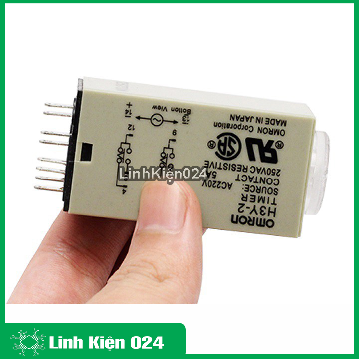 Relay thời gian Timer Omron H3Y-2 8P 220V