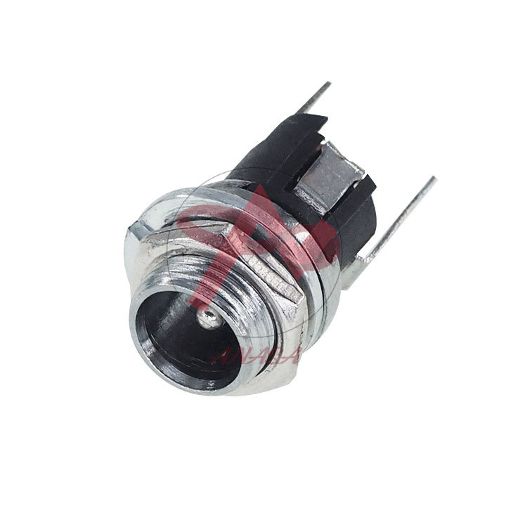Jack dc tròn kim loại 5.5x2.1mm