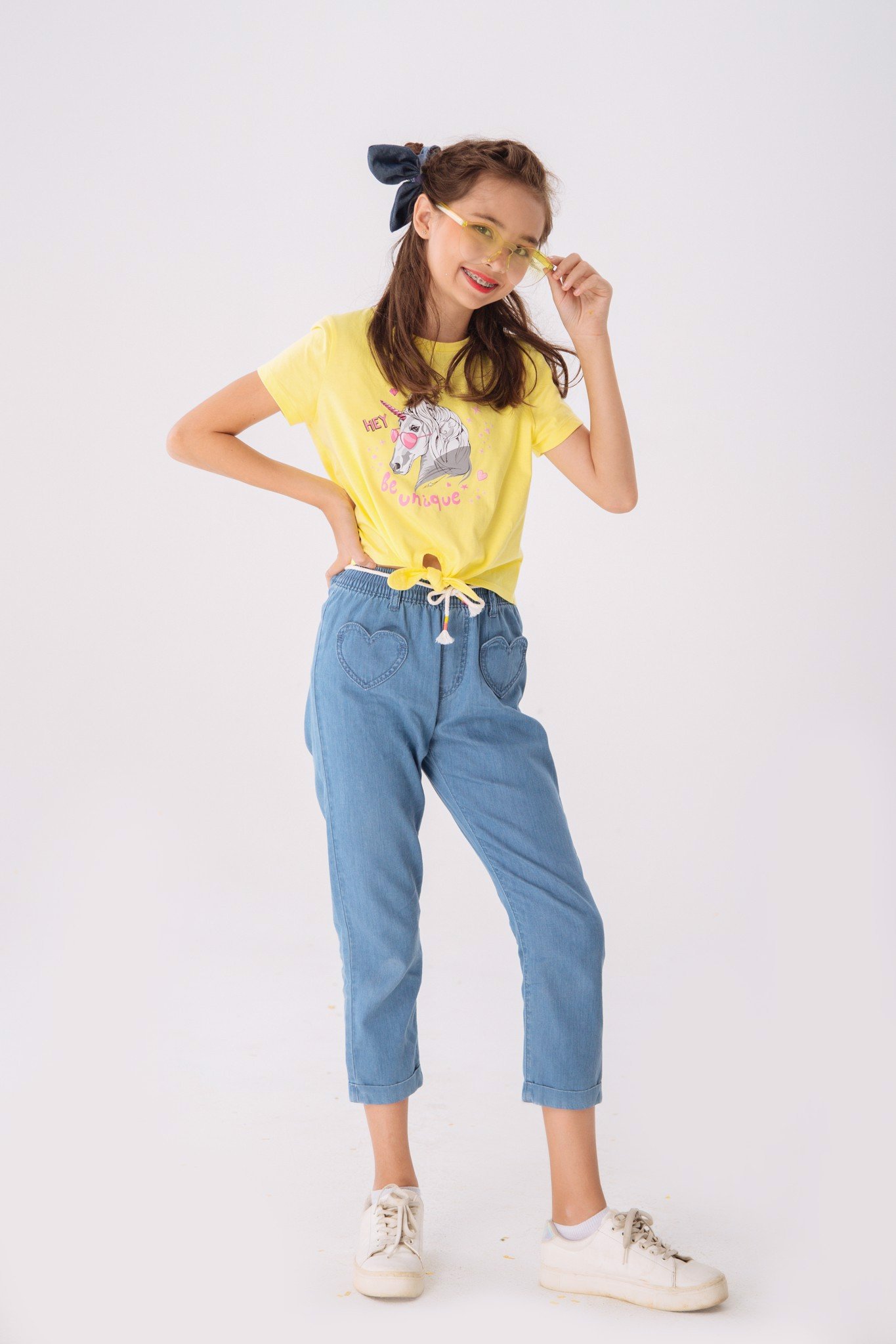 Quần Dài Bé Gái M.D.K Pull-On Pant