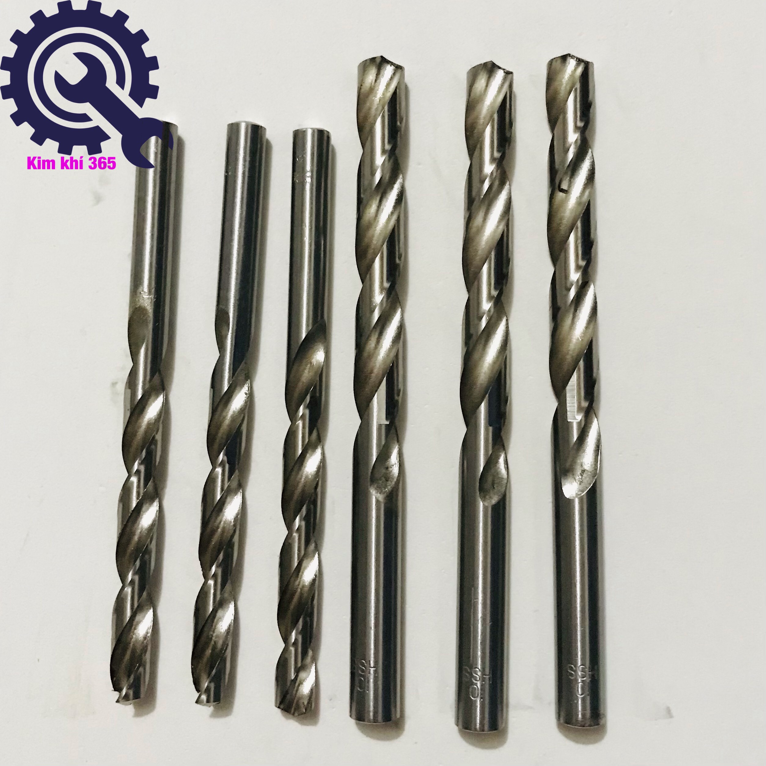 Mũi khoan sắt, Inox nhiều size