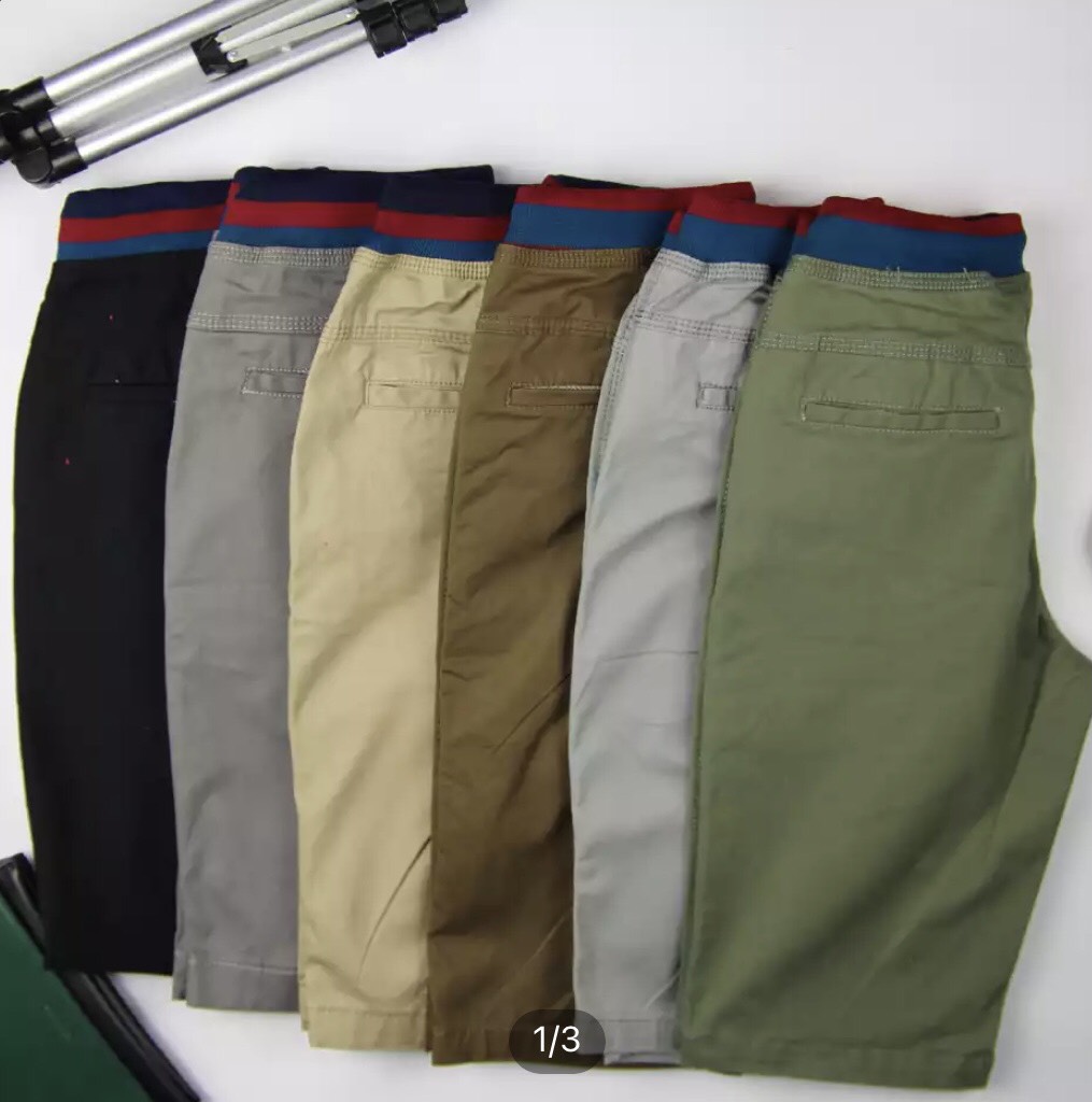 Quần short kaki nam lưng thun  cao cấp giao nhiều màu  ht85