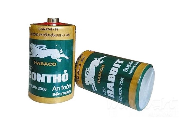 Pin đại con thỏ sét hộp 6 đôi