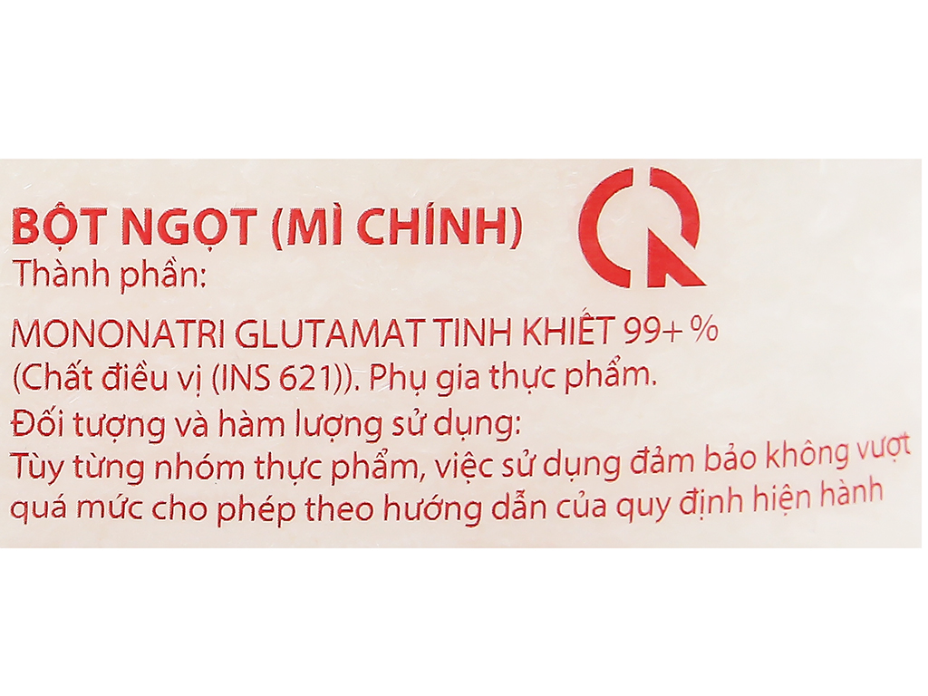 Bột ngọt Ajinomoto gói 1kg - Hạt Lớn
