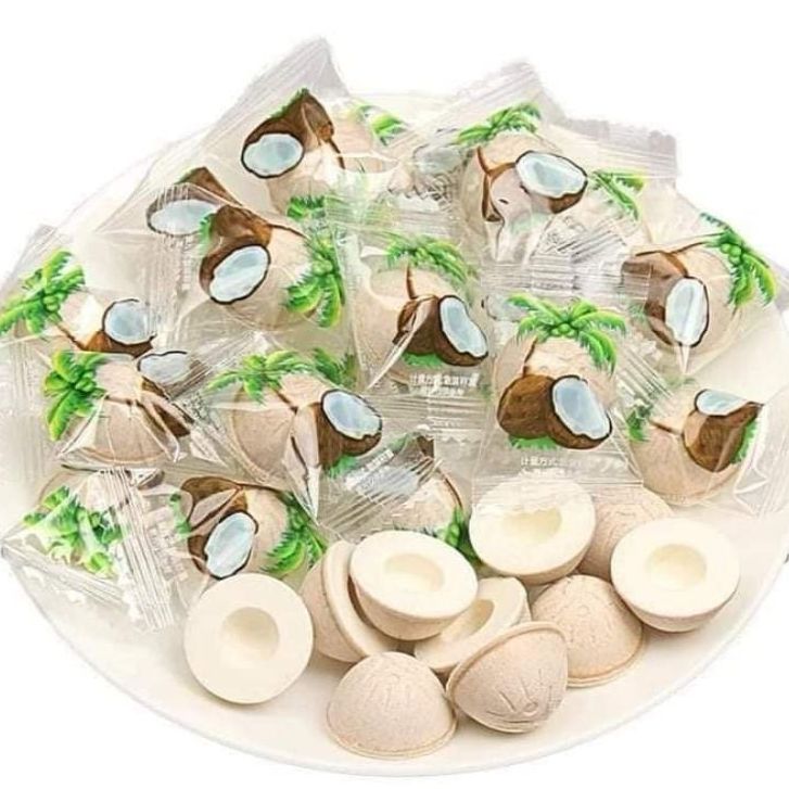 1 KG- Kẹo sakura dừa giòn thơm ngon
