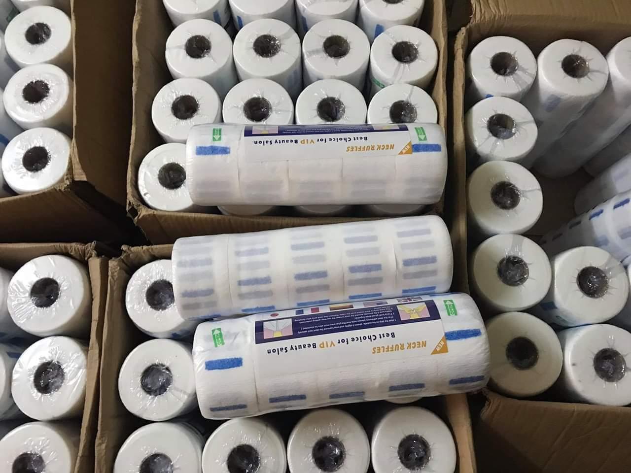 [HCM]Giấy quấn cổ cắt tóc ( 1 túi 5 cuộn 500pcs )