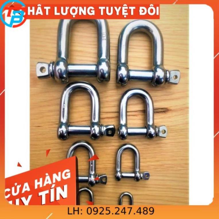 Giá sỉ maní u inox 304 siêu rẻ - cáp thép thái bình vina