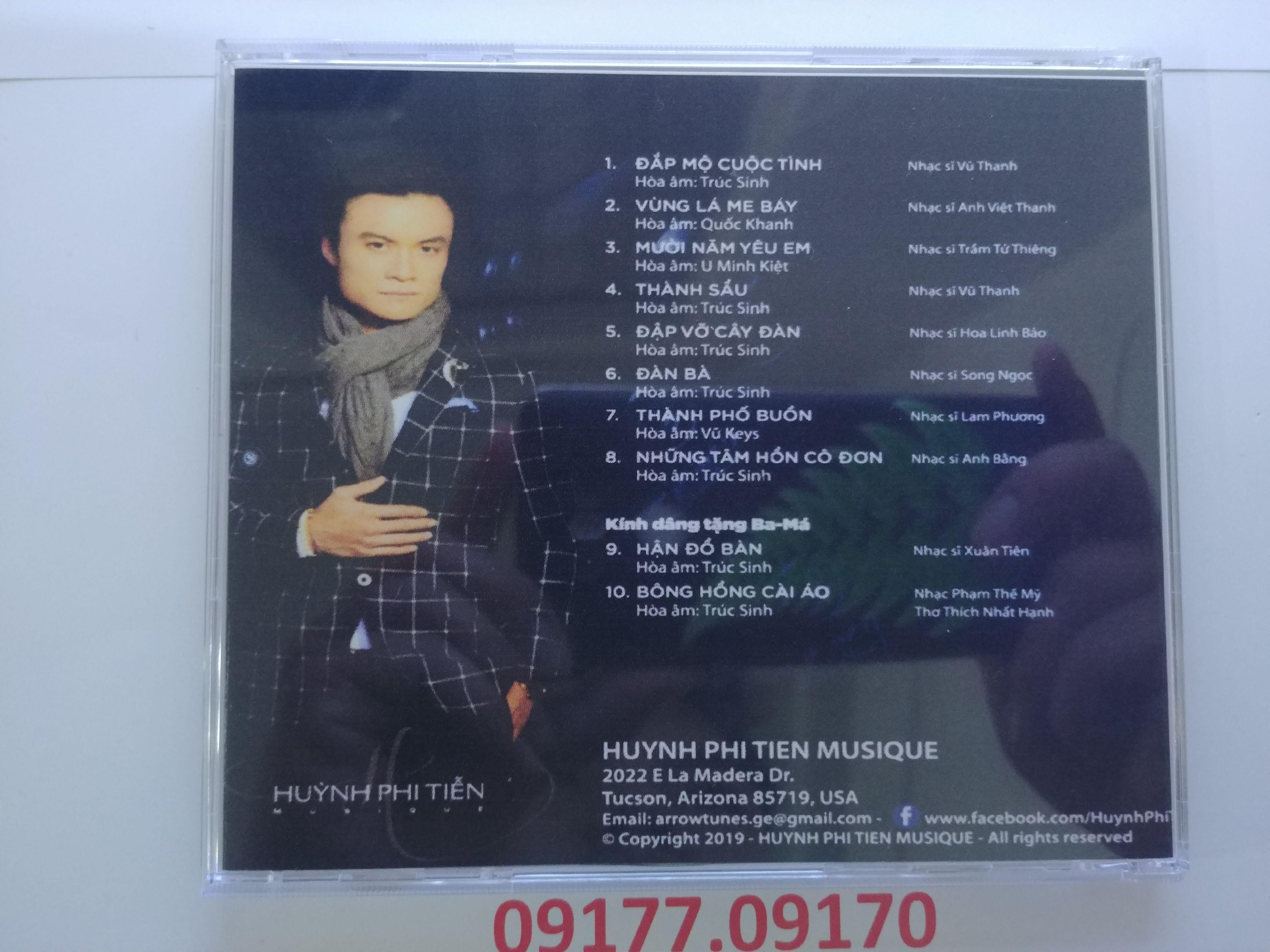 CD Đắp Mộ Cuộc Tình - Huỳnh Phi Tiễn