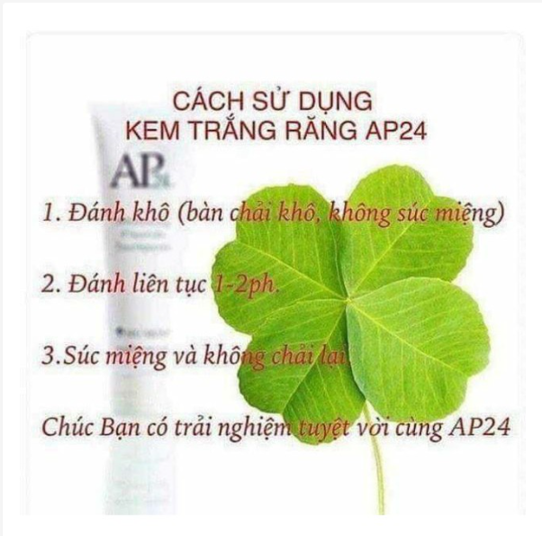 [ Mẫu mới 2021 ] Kem đánh răng AP24 Nuskin USA - 110gr
