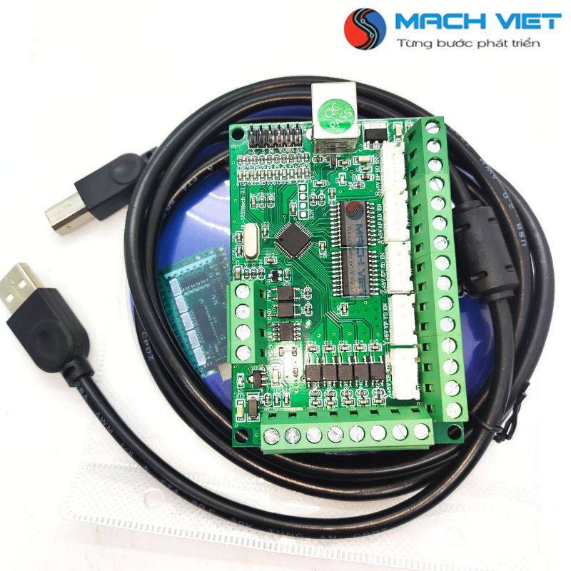 Mach3 USB V2 - 4 trục (tặng kèm cáp kết nối và đĩa cài)