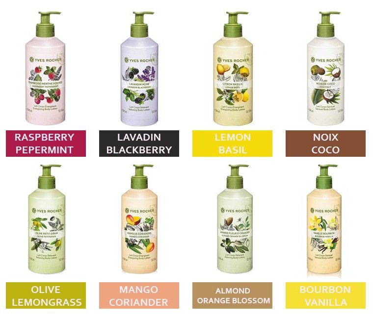 Sữa Dưỡng Thể Yves Rocher Olive 390ml