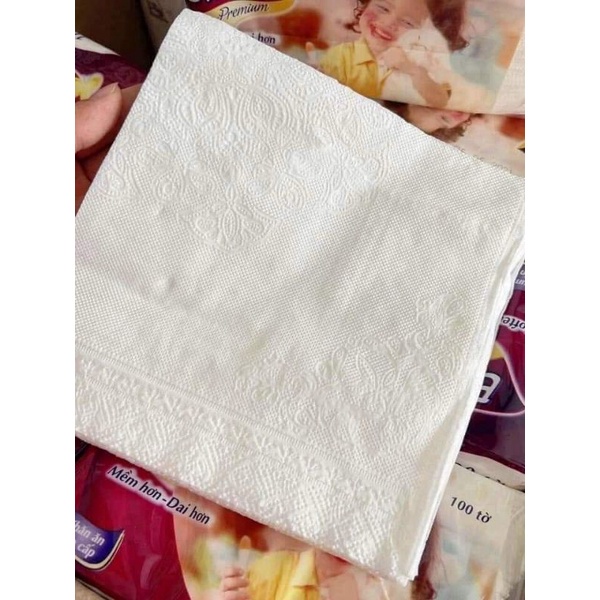 Khăn giấy ăn cao cấp E'mos ( combo 10 bịch )