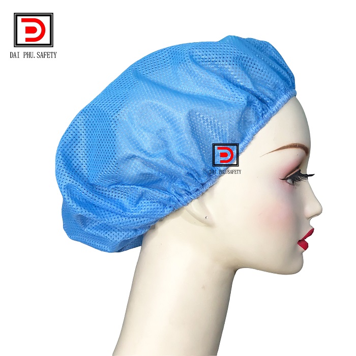 COMBO 10 LƯỚI TRÙM ĐẦU MÀU XANH (HÌNH THẬT)