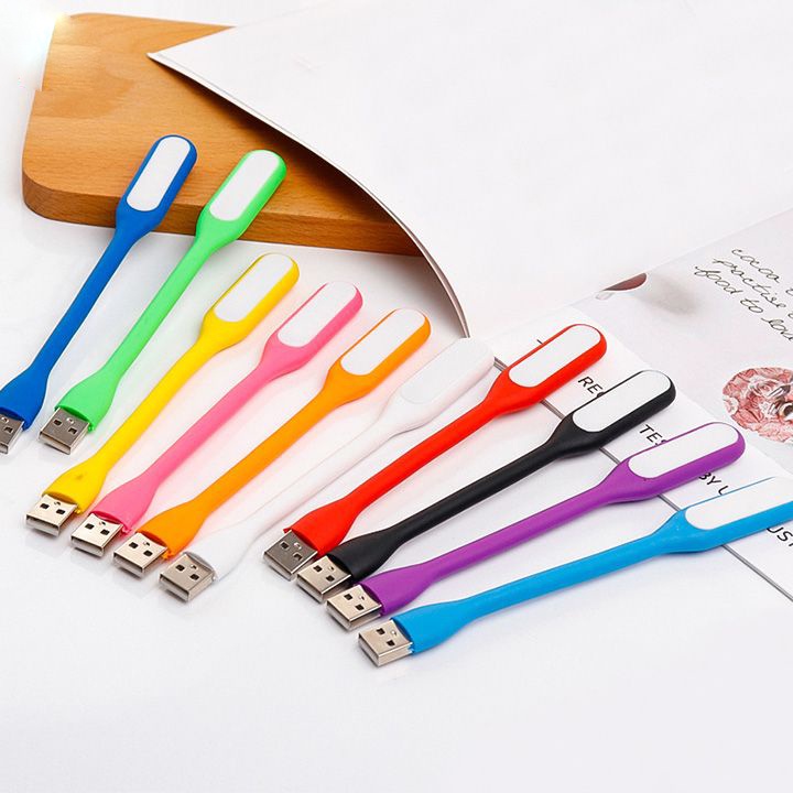 Quạt, Đèn LED USB Dẻo Siêu Sáng Cắm Máy Tính, Sạc Dự Phòng