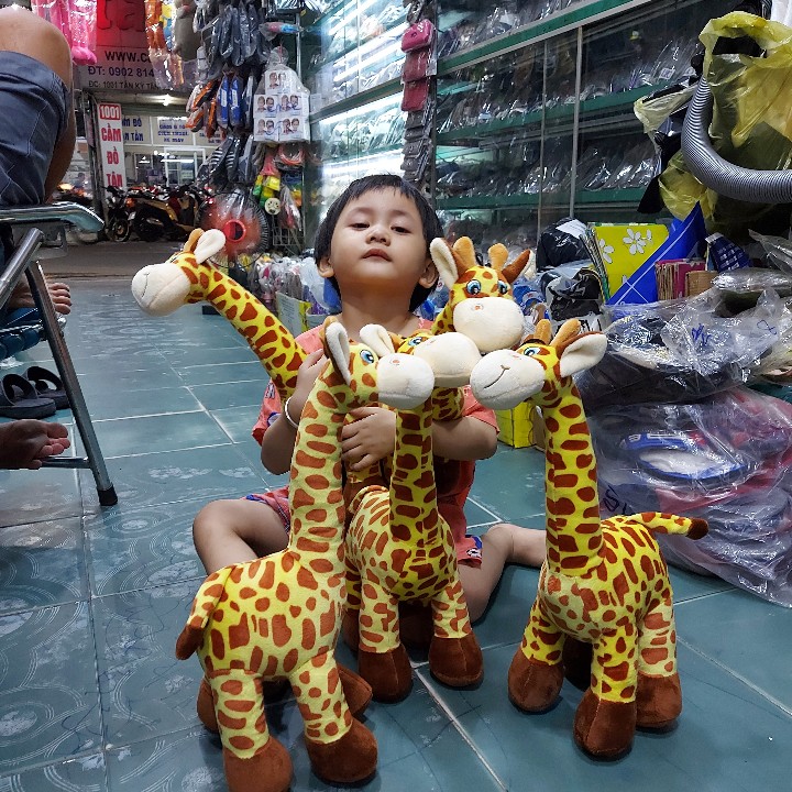 HƯƠU CAO CỔ NHỒI BÔNG 36CM-85CMCM