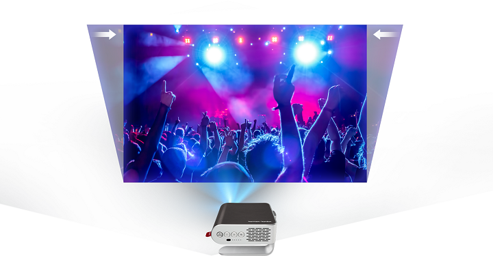 Máy chiếu mini Viewsonic M1 +  LED di động LED thông minh