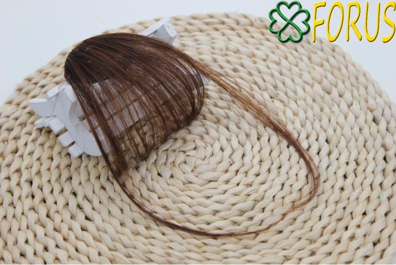 Tóc giả mái thưa mai thẳng M02, màu [nâu đen 4#]