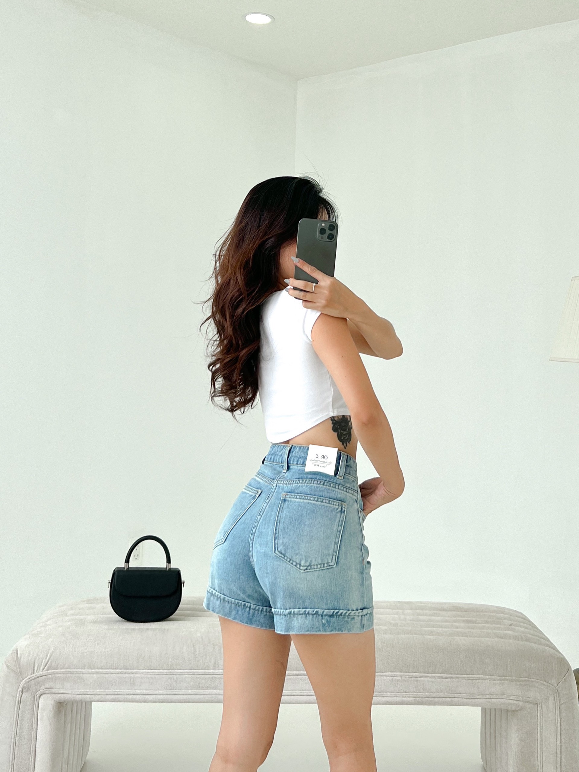 AfterBefore | Quần shorts denim