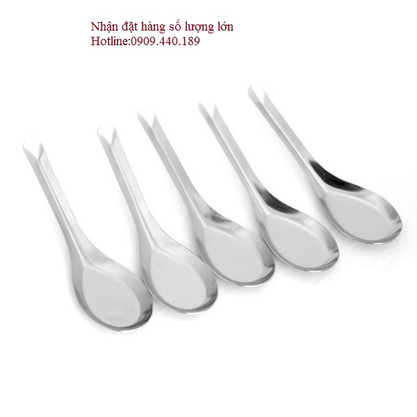 [HCM]10 muỗng vuông inox 9z