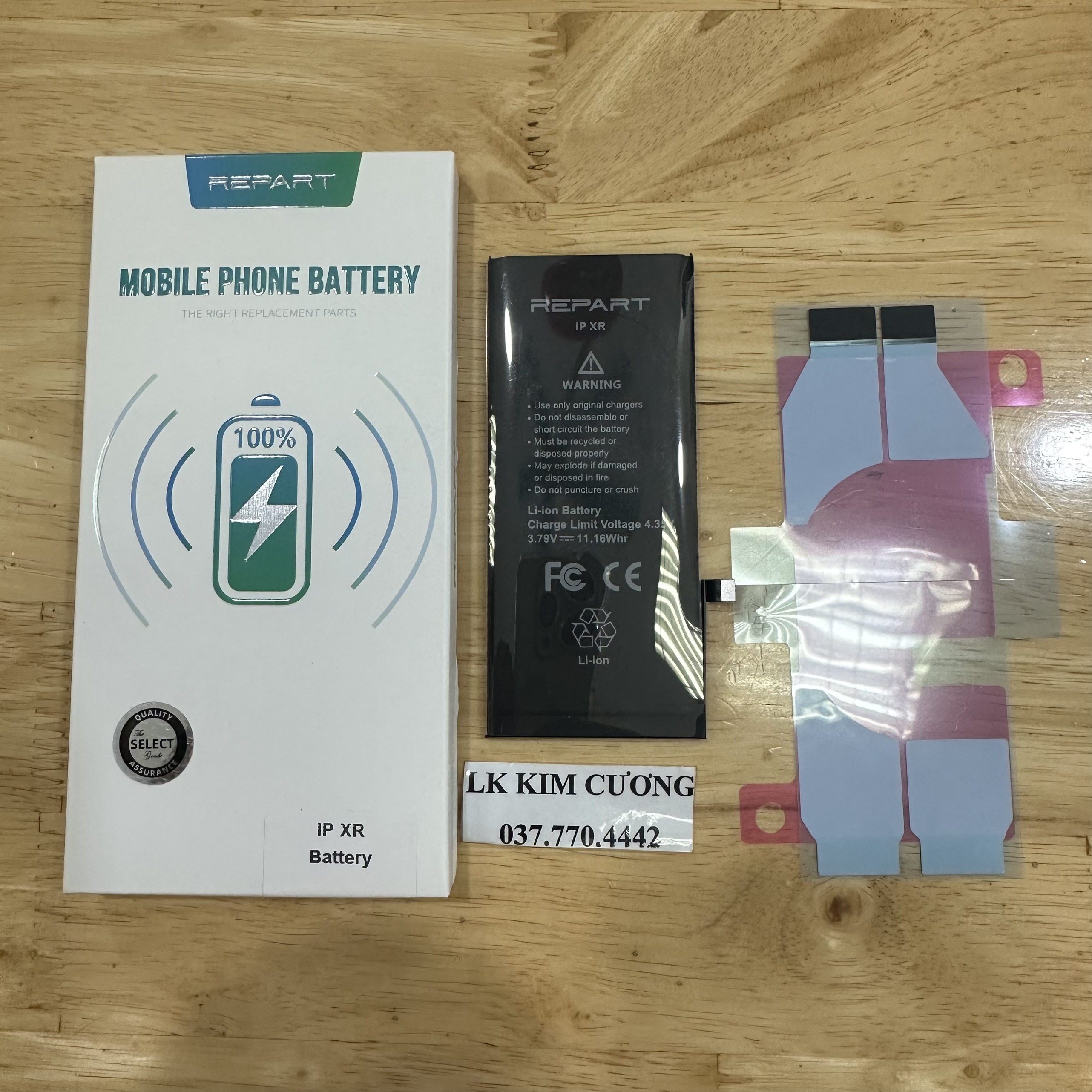 Pin điện thoại tương thích cho ip XR