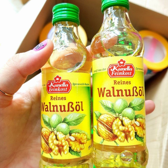 (Date T2.2025) Dầu Óc Chó Đức Kunella 100ml