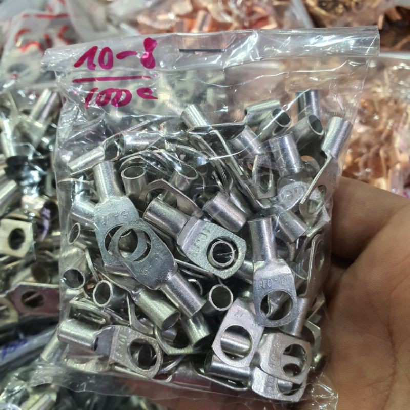 (Combo 50) Đầu cos bít đồng bấm đầu dây điện SC6 ~ SC35mm2