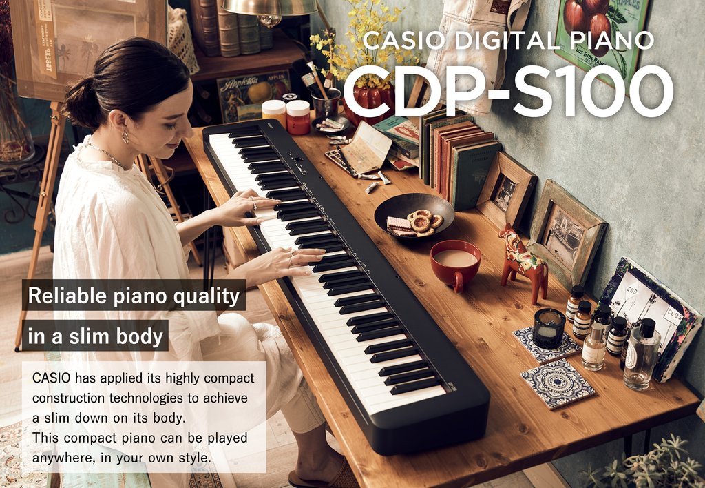 [HCM]Đàn piano điện Casio CDP-S100
