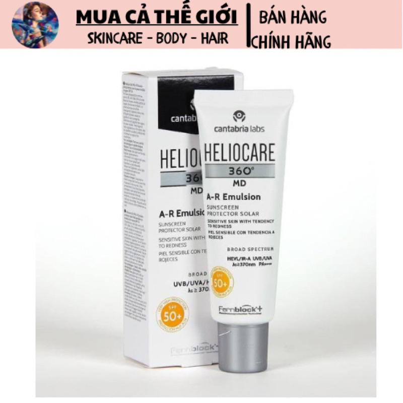 Kem chống nắng Heliocare MD A-R Emulsion
