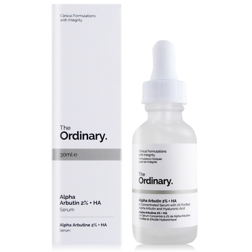 Tinh chất dưỡng trắng da Alpha Arbutin 2% + HA - The Ordinary