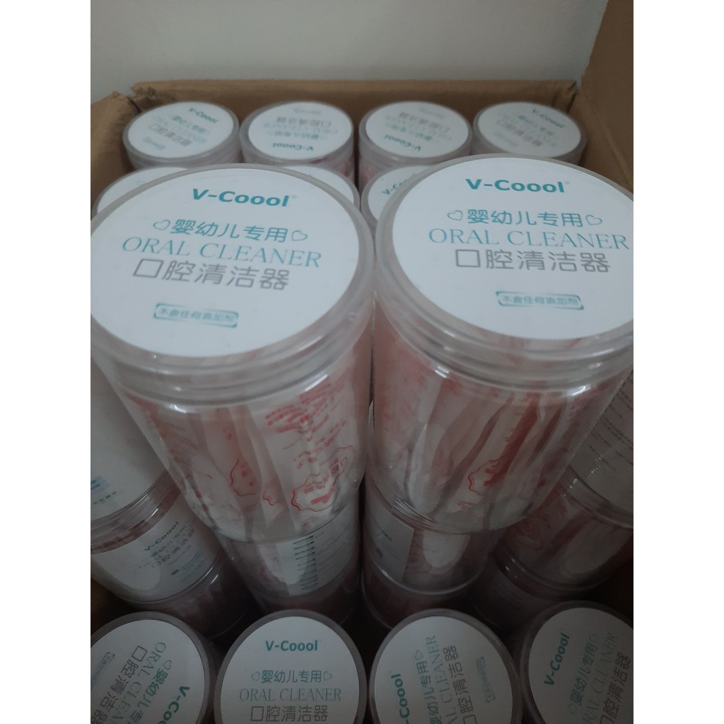 Gạc Rơ Lưỡi Que Vcool cho bé