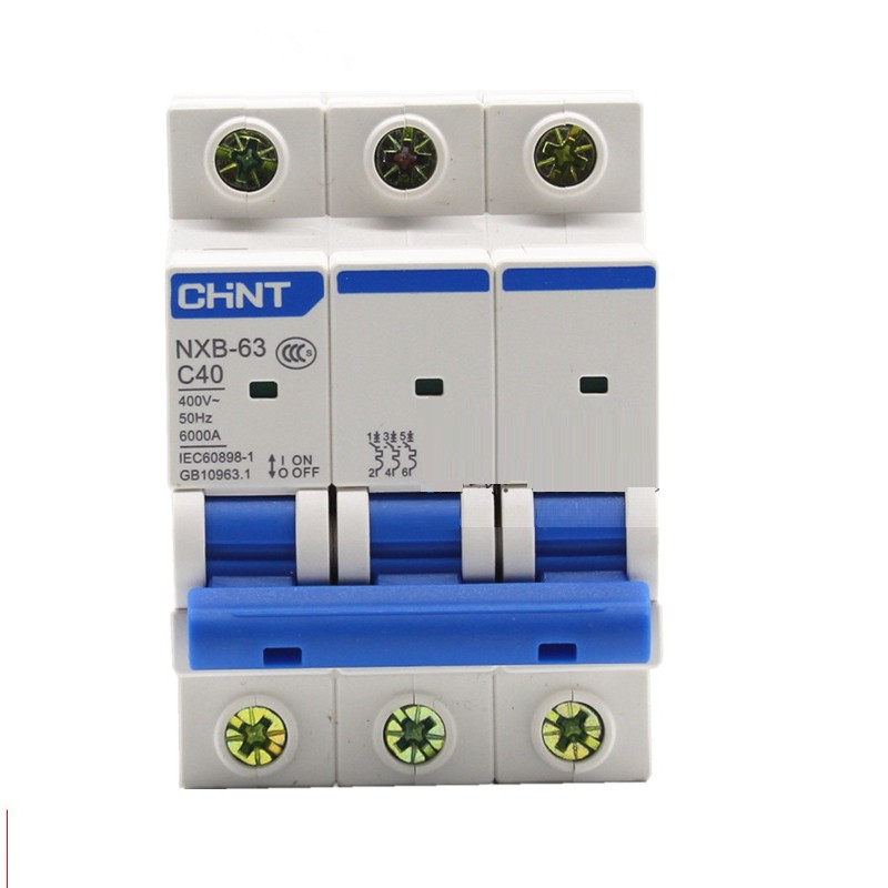 Attomat MCB CHINT NXB-63 3P C40 31/120