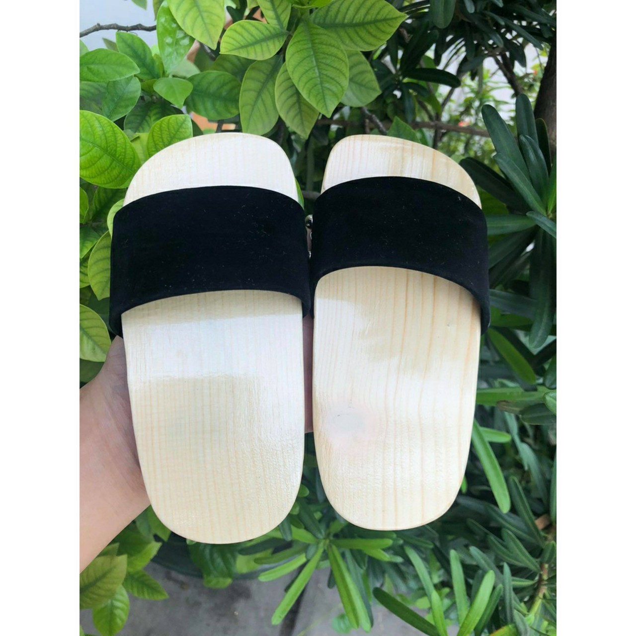 [HCM]Guốc gổ mộc cho bé cực kì đáng yêu