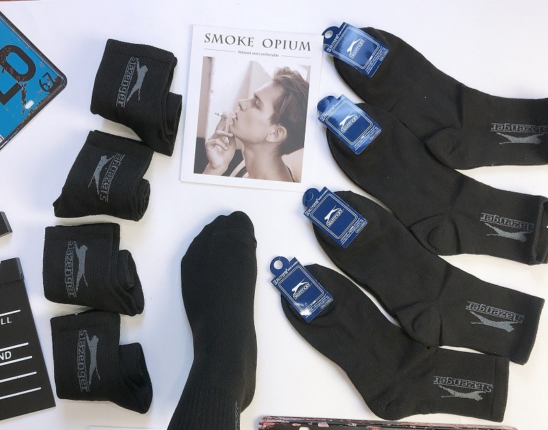 COMBO 10 đôi Tất cổ cao Slazenger Hàn Quốc