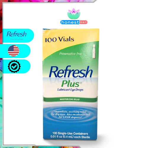 Nước mắt nhân tạo Refresh Plus Lubricant Eye Drops