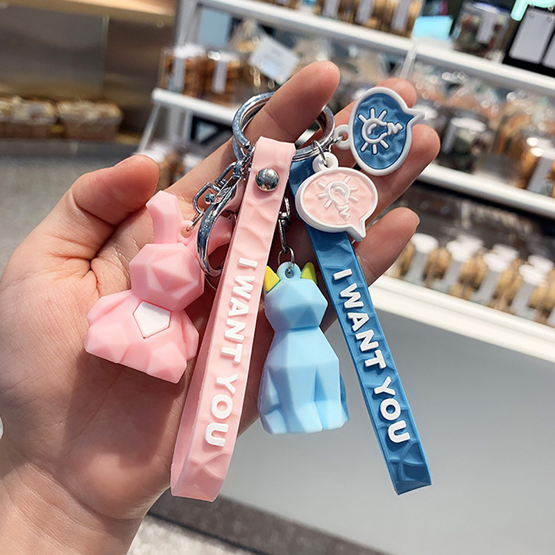 Móc khóa treo balo Khủng long ARC Cute - Móc đôi - KAShop