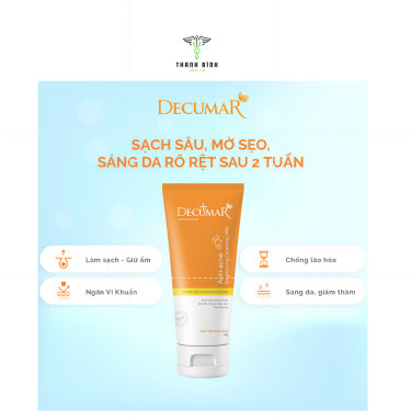 Sữa rửa mặt kiểm soát nhờn Decumar Advanced 50g