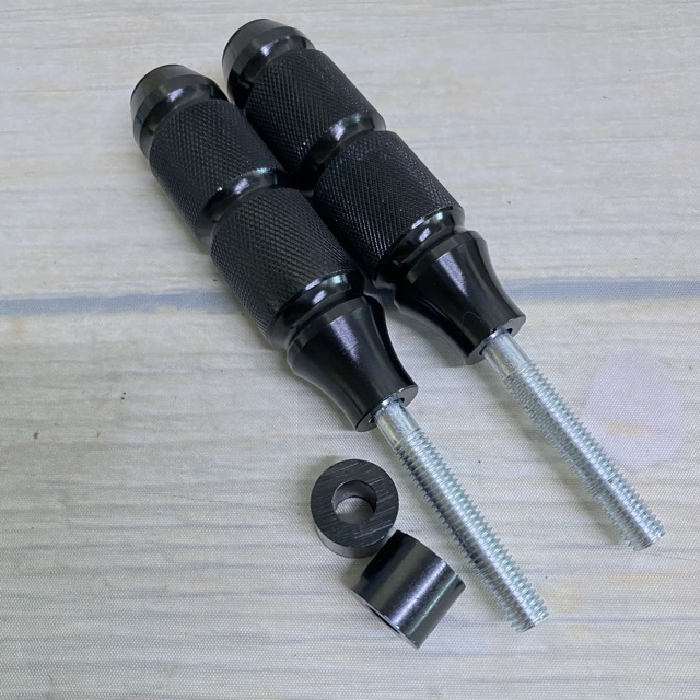 Gù Chống Đổ Sau Nhám Gai CNC (Giá 1 Cặp) – Bảo Vệ Gắp Sau Xe Máy, Chống Trầy Xước Khi Ngã, Thiết Kế Thể Thao Đẹp Mắt, Dễ Lắp Đặ