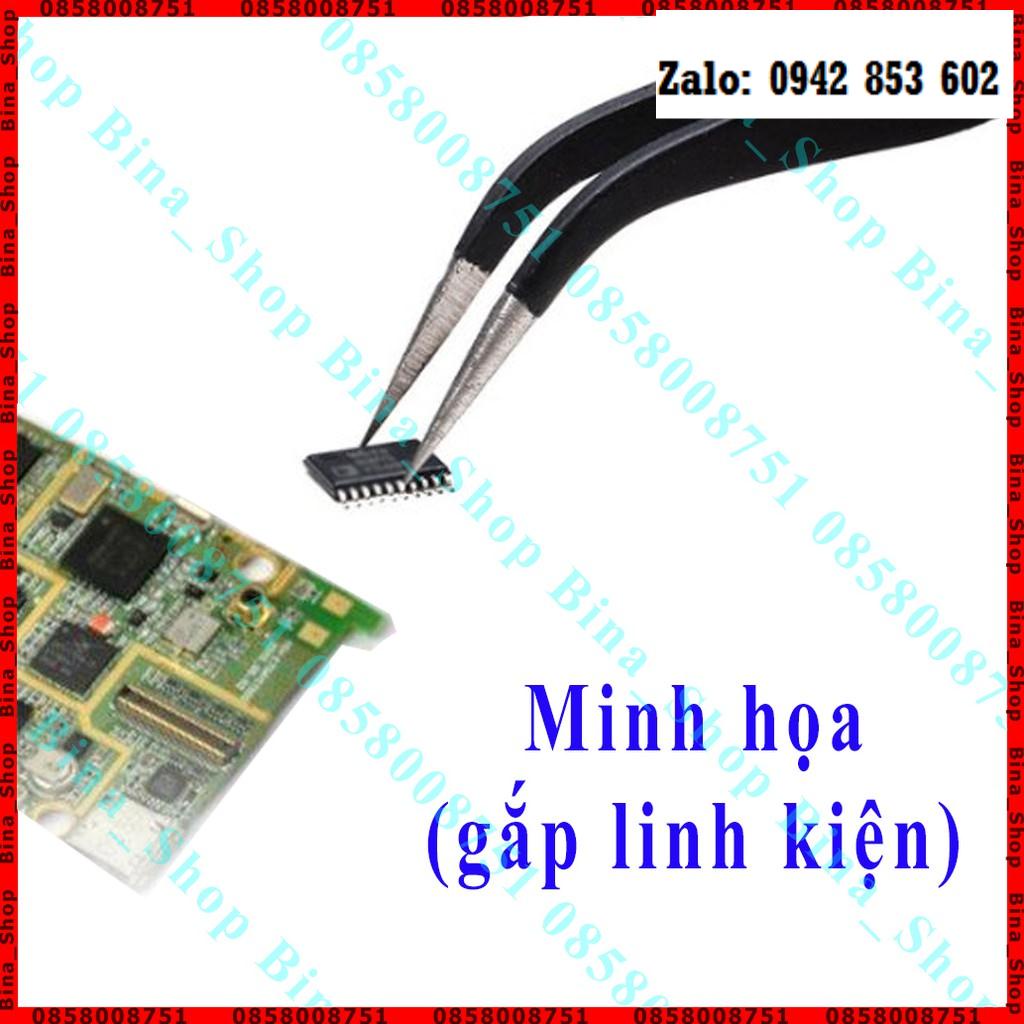 Bộ 6 nhíp PT.ESD gắp linh kiện, gắp mi gắp đá