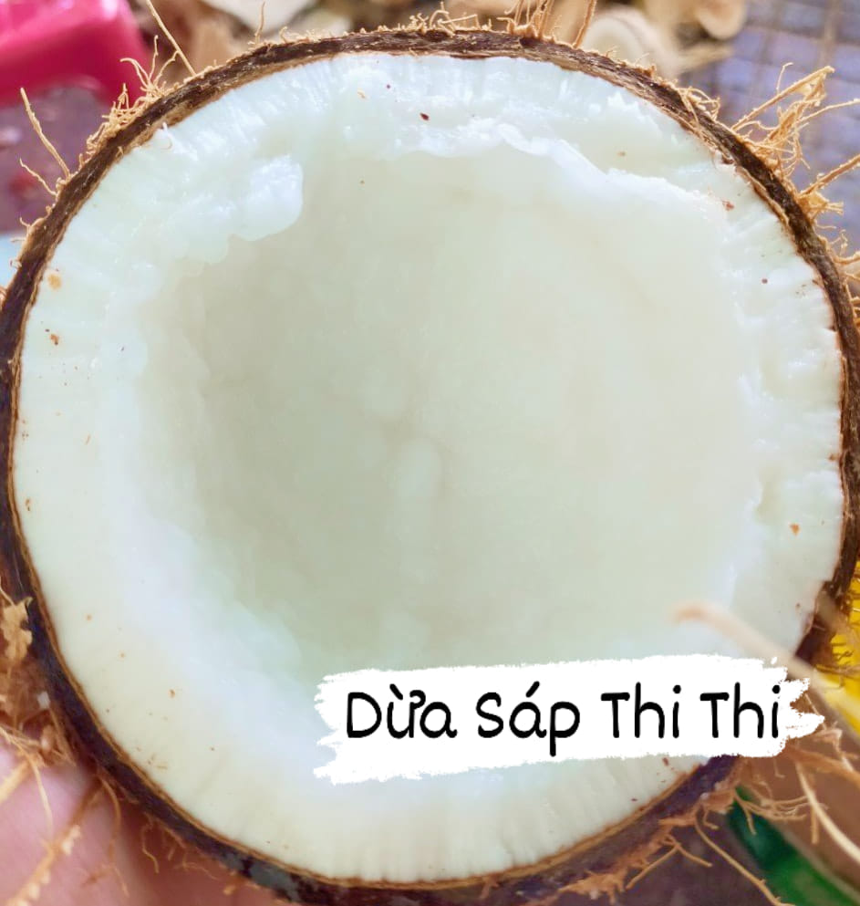 COMBO 1 Dừa Sáp Loại 3 + 250gr Mứt Dừa Sáp Loại 3