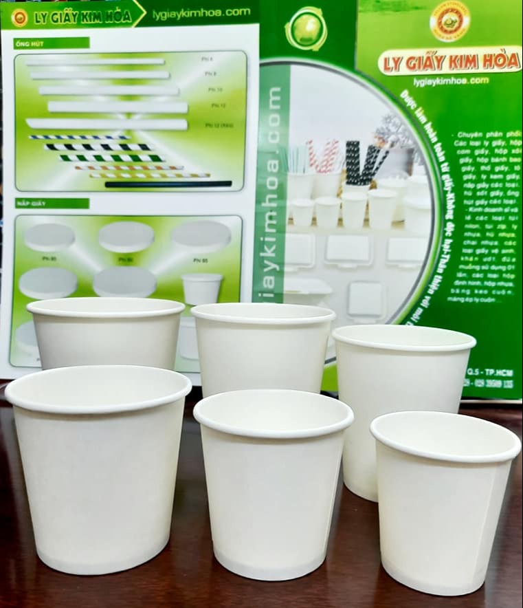 [HCM]50 Ly Giấy 4oz 100ml