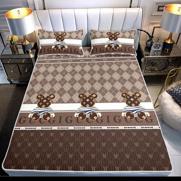 Chiếu điều hòa cao su non loại 2m x 2m2 tặng kèm 2 vỏ áo gối