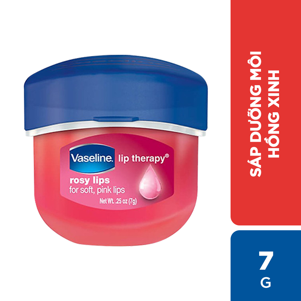 Sáp dưỡng môi Vaseline Hồng Xinh 7g